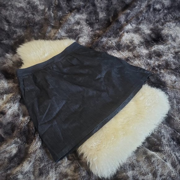 Fit and flair denim skirt with POCKETS! Sz 8 - Picture 5 of 10